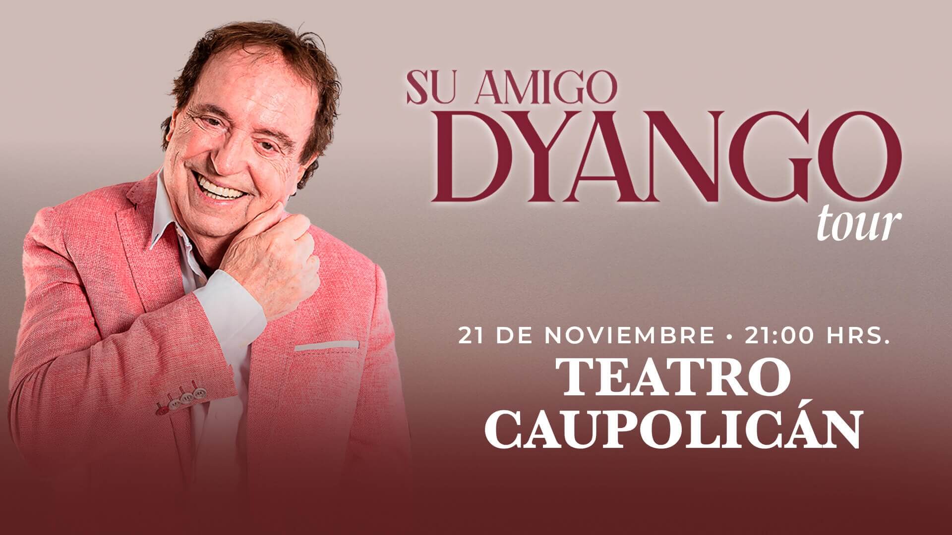 Dyango 2025 en Chile: un show imperdible para los amantes de la balada