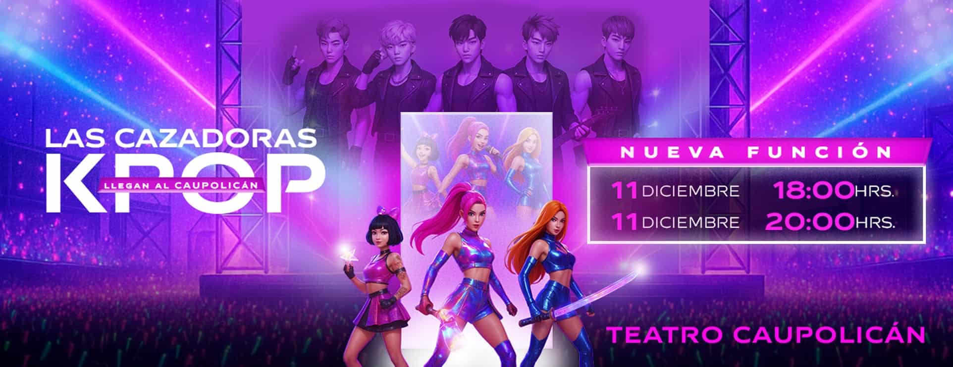 Las Cazadoras K-pop 2025: El Teatro Caupolicán se prepara para una noche explosiva