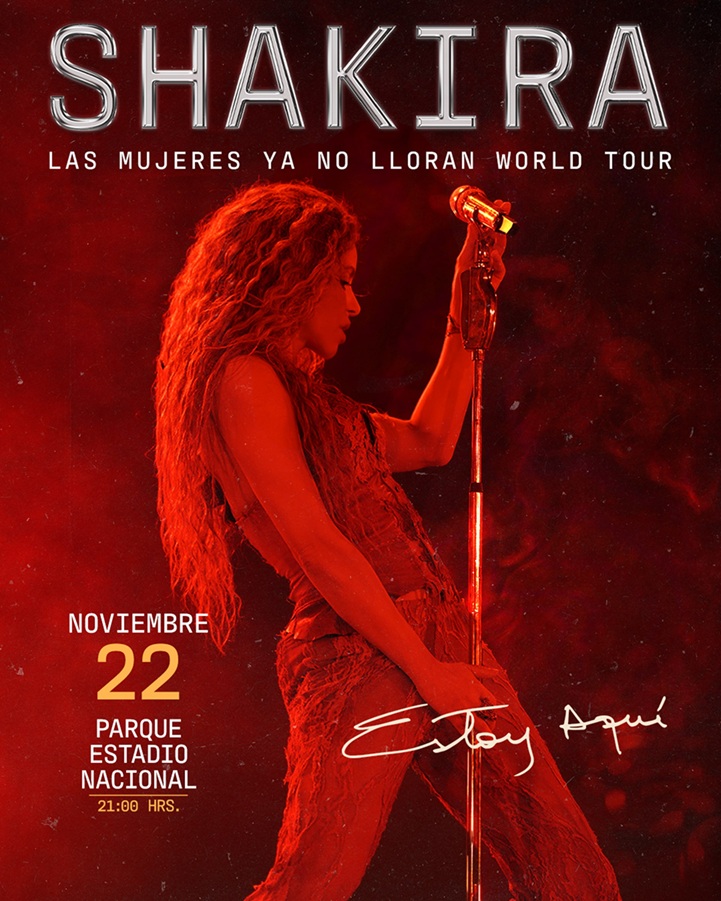 Shakira en el Estadio Nacional 2025: guía completa del evento